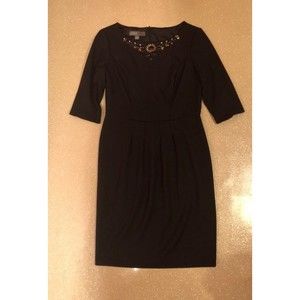 Donna Ricco Dress Size 8 Jewel Neckline